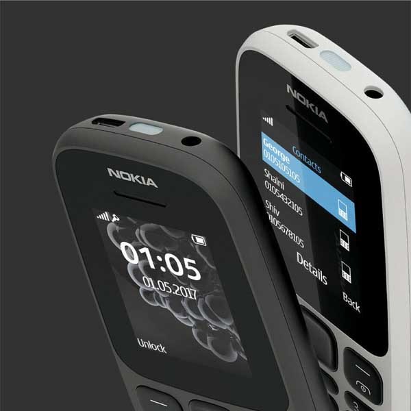 Mobitel mobile new new nokia 105 classic (dual sim) slider phone in UK, classic mobile phone all colors